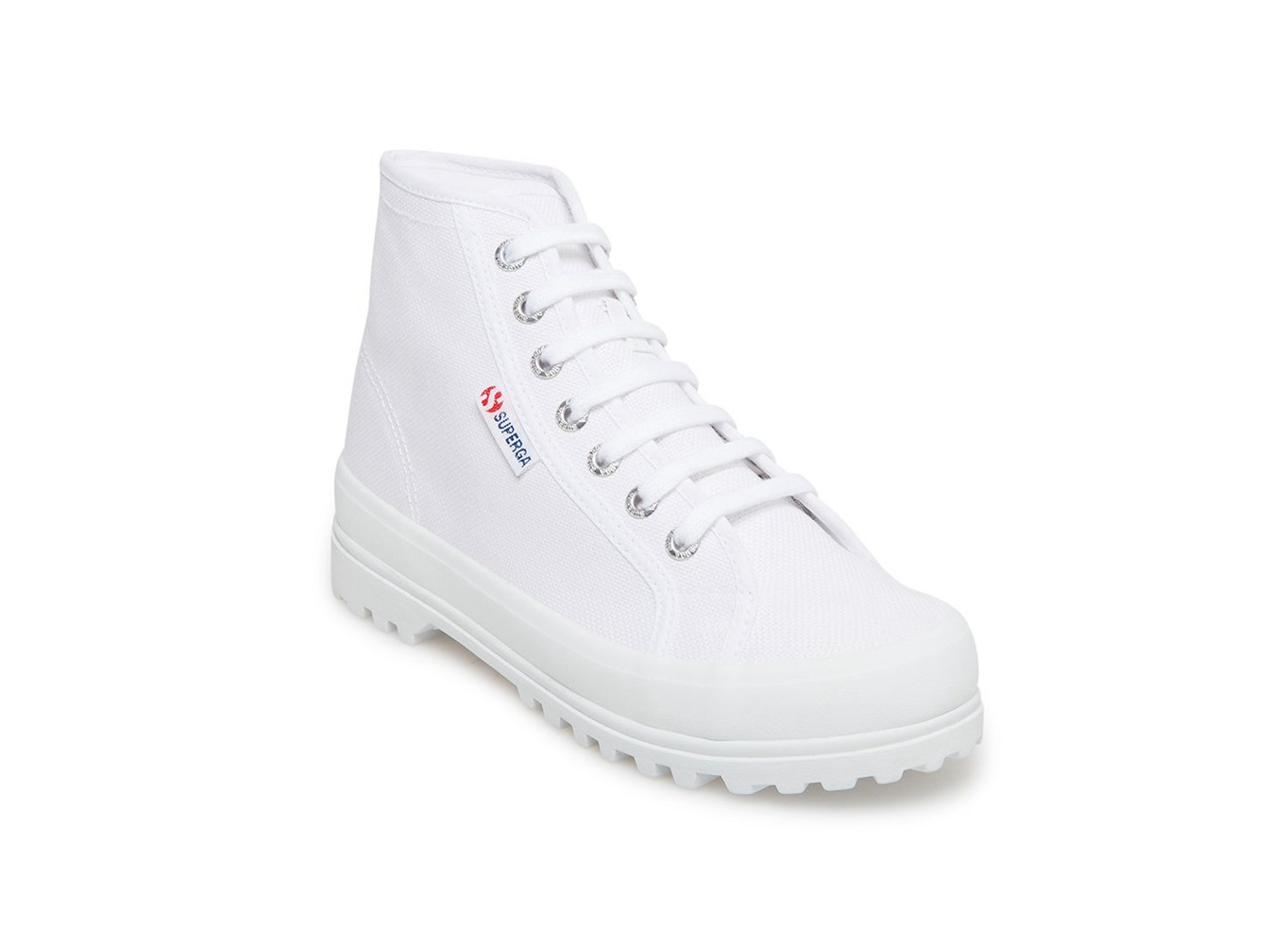 Botas Superga Mujer Blancas - 2341 Alpina Cotu - 685412VFL